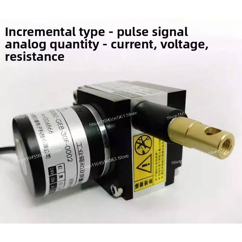 

Precision Drawstring Displacement Sensor, Wire Rope Electronic Ruler Encoder for Measuring Application