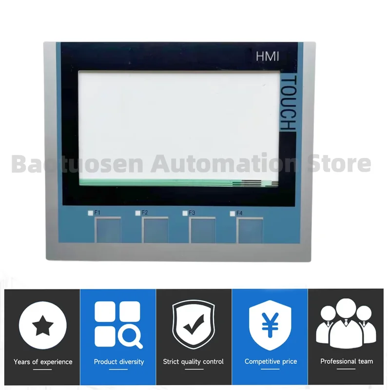 New Original KTP400 6AV2124-5DC00-1AC0 Touchscreen Membrane Keypad with Protective Film
