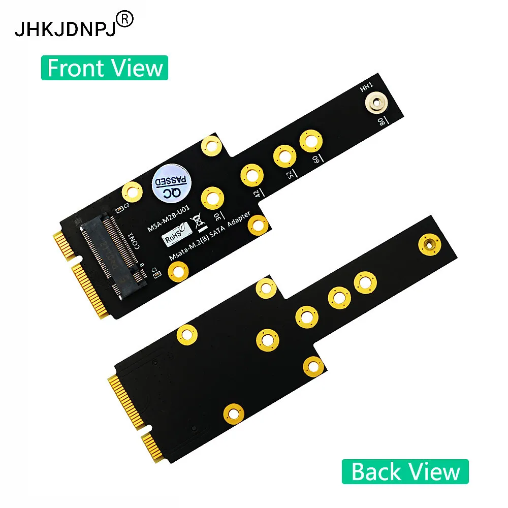 M.2 Key B SSD to Mini PCI- E mSATA Adapter Card Support 2230/2242/2260/2280 type M.2 Card