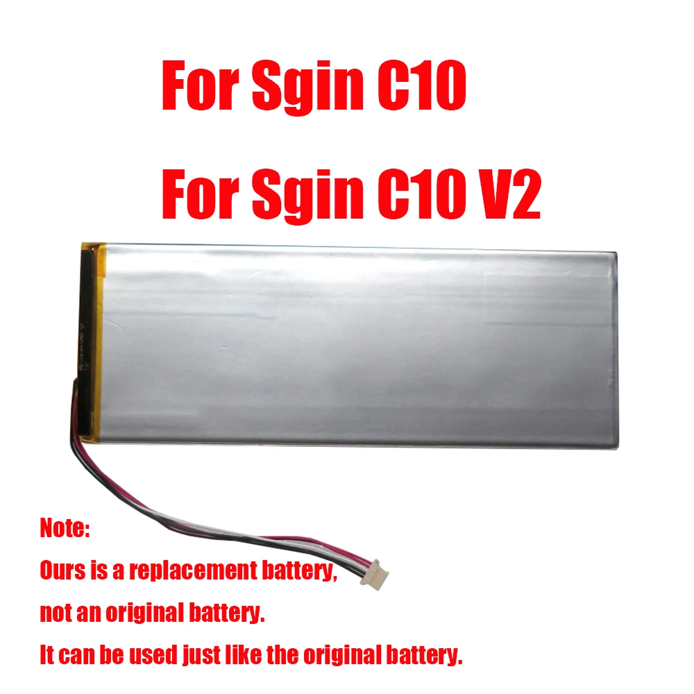 

Replacement Tablet PC Battery For Sgin C10 / C10 V2 NV 3175180 NV-3175180 3.8V 5000MAh 19WH New