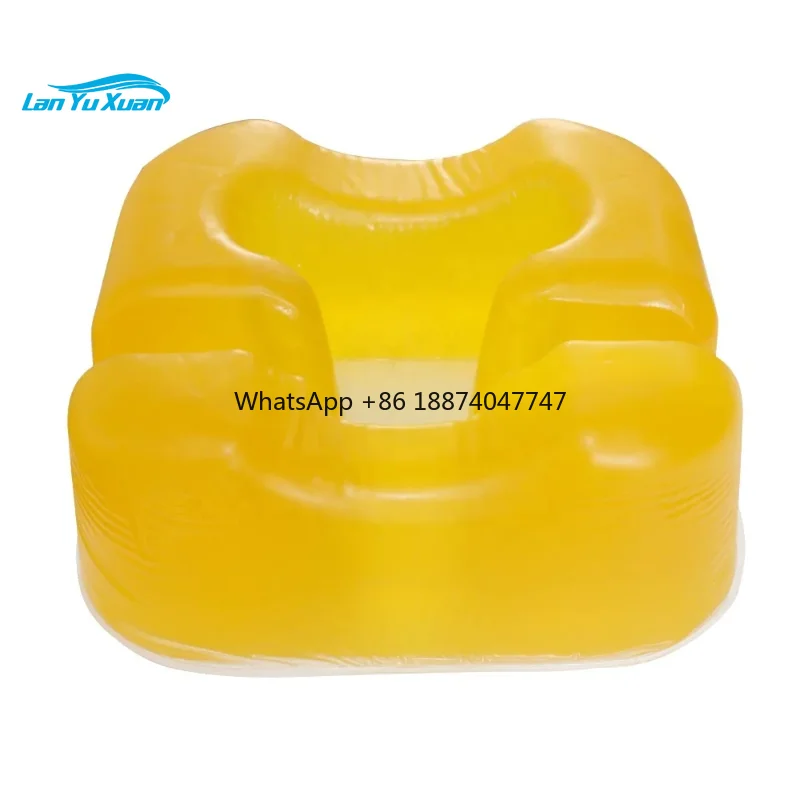 HE-02-13 27*23*7cm Hospital Operating Table Use Horse Shoes Shape Gel Pad for Supine  Positioner