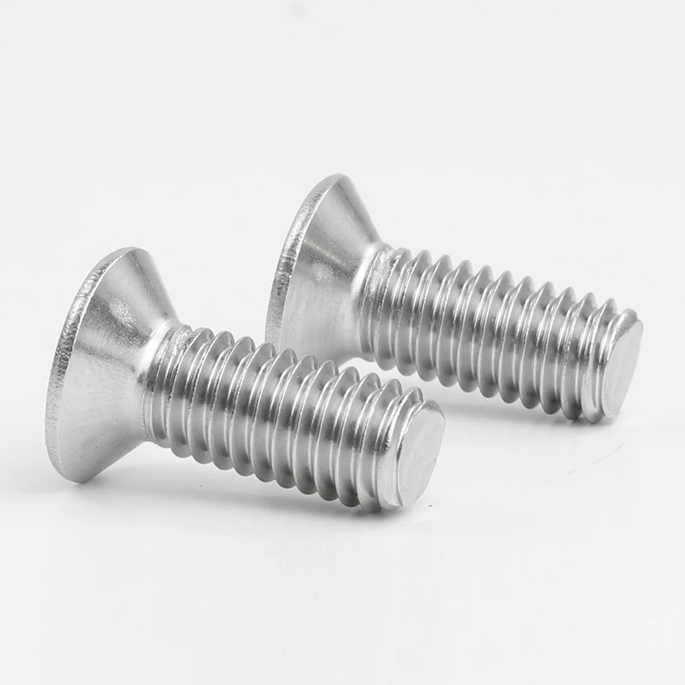 Phillips Flat Head Machine Screw Nickel Carbon Steel M1-M6 Cross Flat Head Screw for Glasses Watch and Other Small Electronics