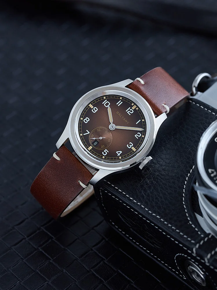 Baltany S2081 Dirty Dozen Watch Man Kalender Vintage Militaire Automatische Mechanische Horloges Waterdicht 100M Veldhorloge voor mannen - afbeelding 2