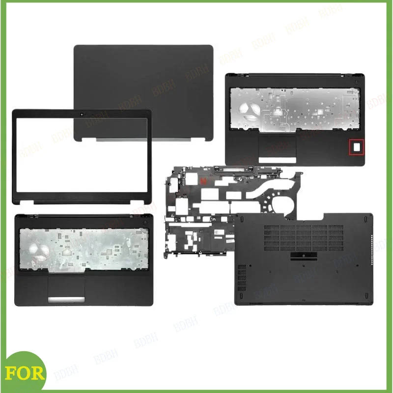 For Latitude 5570 E5570 M3510 NEW Laptop LCD Back Cover Front Bezel Hinges Palmrest Skeleton Bottom Case Hinge cover