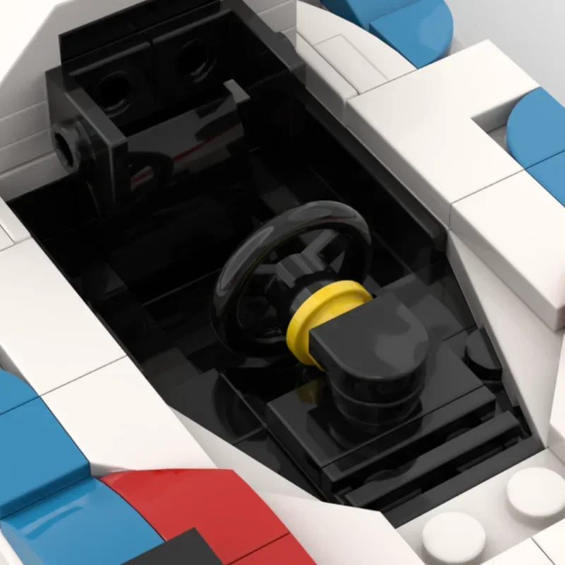 スーパースポーツカーMocビルディングブリックLC2チャンピオンスピードカーモデルモジュラーブロックギフトおもちゃ子供DIYセット組み立て