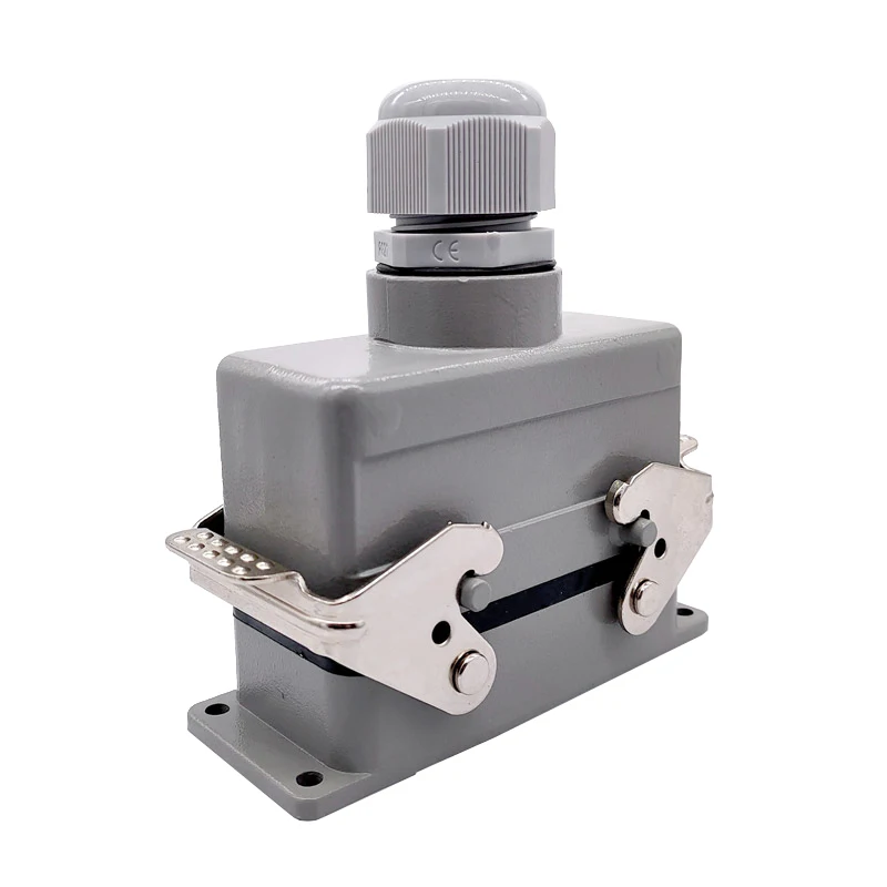 Heavy Duty Connectors HDC-HE-016-1/2/3/4 F/M 16pin 16A 500V Industrial rectangular Connector plug Screw connection