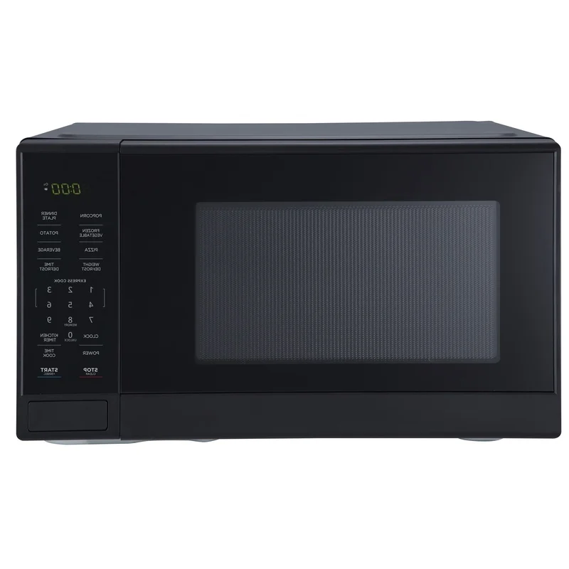 

1000W Countertop Microwave Oven 10 Power Levels One Touch Cooking Child Safety Lock Defrost Auto Cook Menu LED Display Turntable
