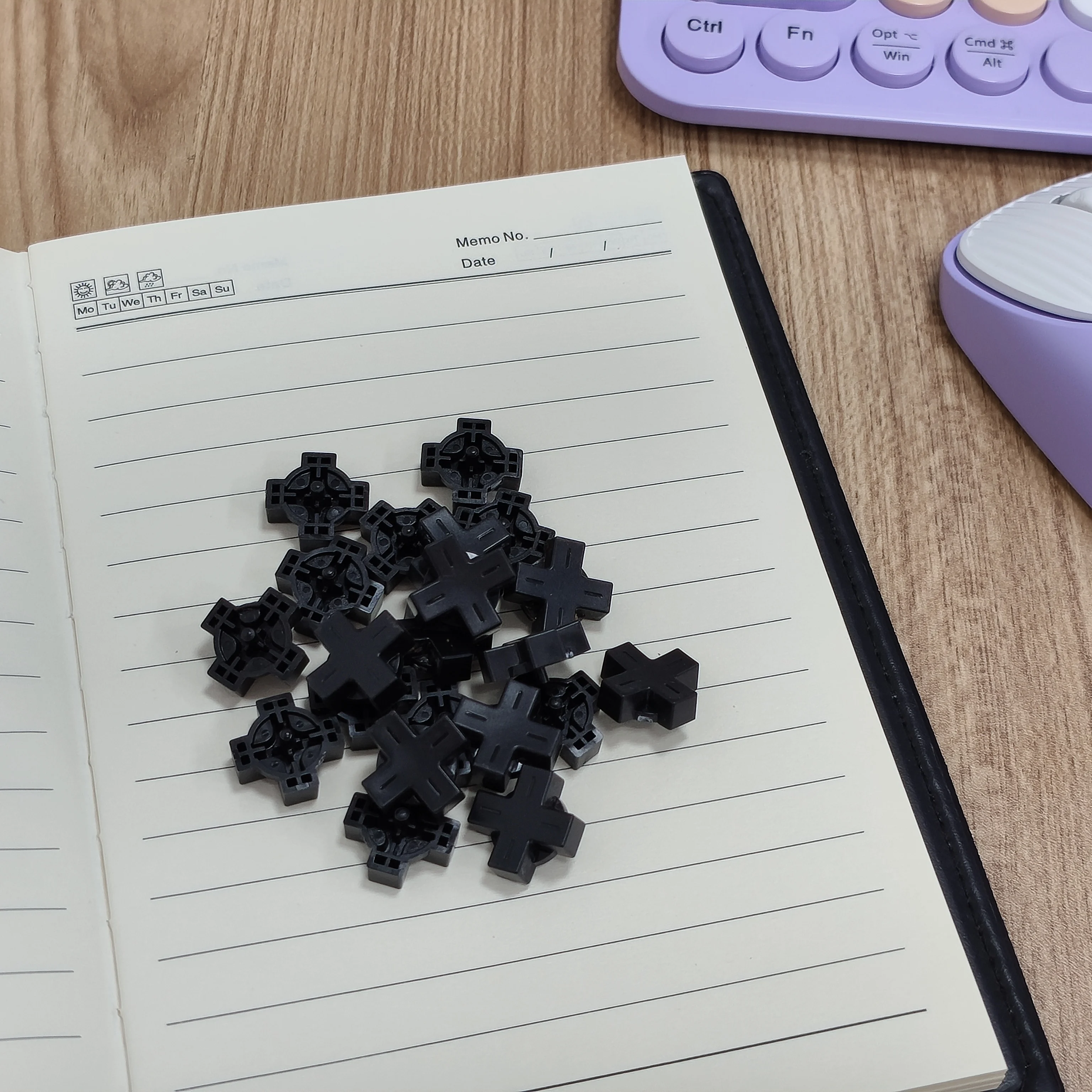 ใช้ต้นฉบับ/ถอดประกอบทิศทางปุ่มข้ามสําหรับคอนโซล Nintendo 2DS