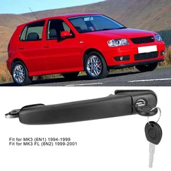 For VW Polo MK4 6N 6N1 6N2 Seat Ford Galaxy Door Handle with 2 Key Lock W/Keys Left Right 6N0837207C 6N0837207D Car Accessories