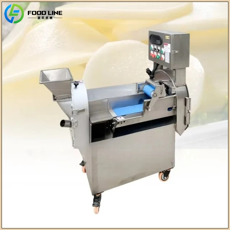Customized Automatic Fruit Slicer Superb Cucumber Vegetable Dice Cutting Machine Advanced Multifunctional 220V 300W Vegetable
