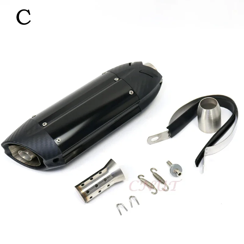 Universal 51mm Motorcycle Exhasut Mivv Muffler Pipe Stainless Steel For Z800  MT03 MT07 MT09 Devil Monster 796 Modified Exhaust - view 4