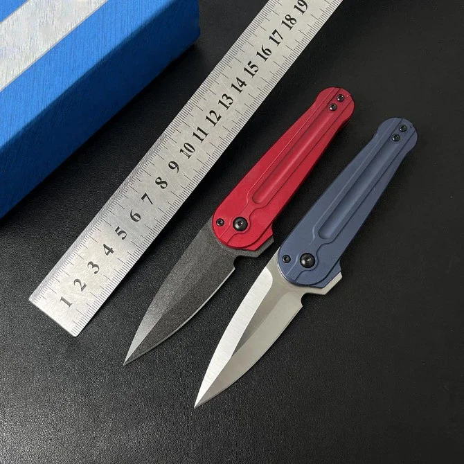 

BM491 Pocket Folding Knife CPM-20CV Steel Blade 6061 Aluminum Alloy Handle Tactical Hunting EDC Survival Tool Knives