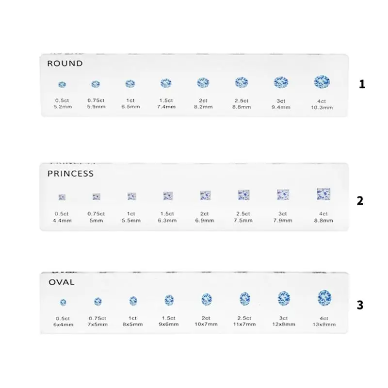 9hjk الدقة المحفورة بمجوهرات المجوهرات الأكريلي