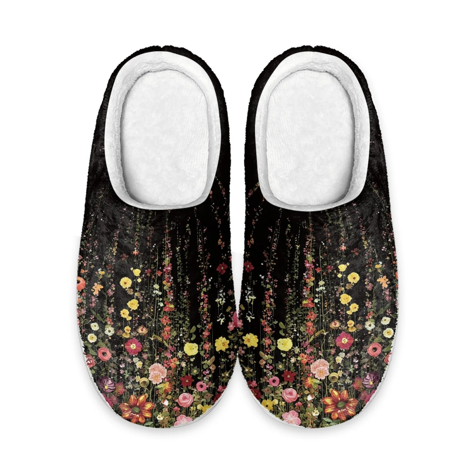 PENSTROLL Wildflower Print Non-Slip Recovery Shoes For Nurses Feet Nurses Day Gift Slippers Memory Foam Slipper Size 35-47