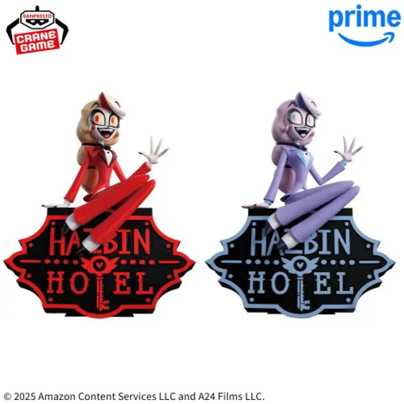 

Original Bandai Namco Banpresto Hazbin Hotel Charlie Morningstar Primary Colors Heterochromatic Figure Model Collector Toy Gift
