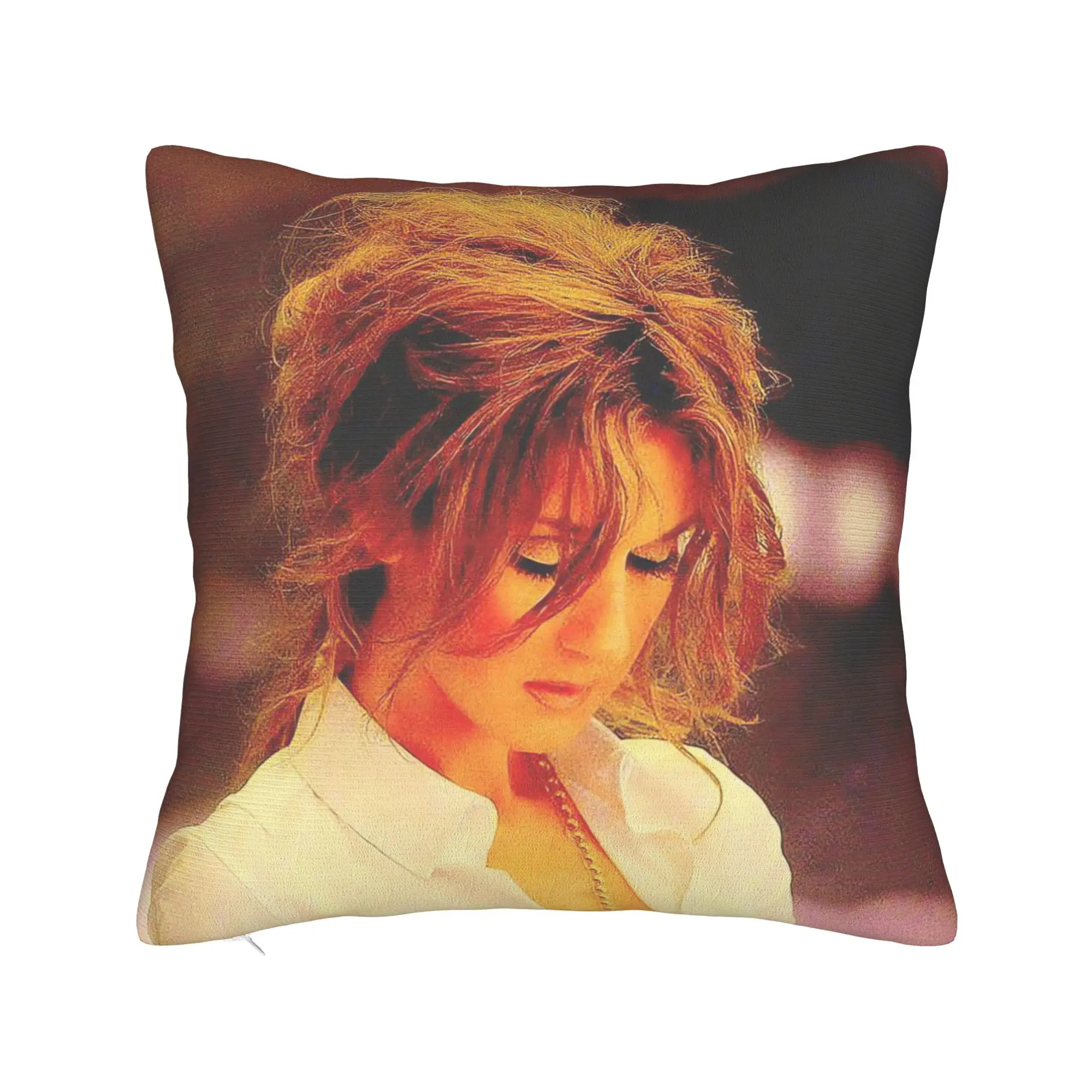 Celines Dions Paris 2026 Tour Pillow Case  Comfy Pillow Cover For Sofa Couch Bed Living Room Fashion Pillowcases
