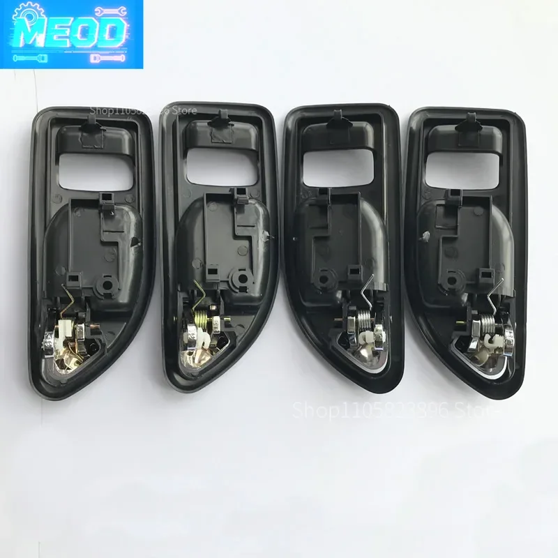 MEOD 4PC BLACK INSIDE DOOR HANDLE FOR Great Wall Haval Hover H3 H5 2010-2013 Inside Handle Car Handle Door Knob