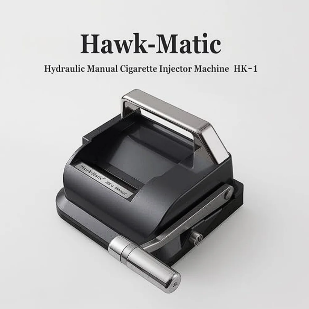 

Hydraulic HK-1 5.5/6.5/8mm Cigarette Rolling Machine Push-pull Tobacco Filler Injector Roller Filling Maker Smoking Accessories