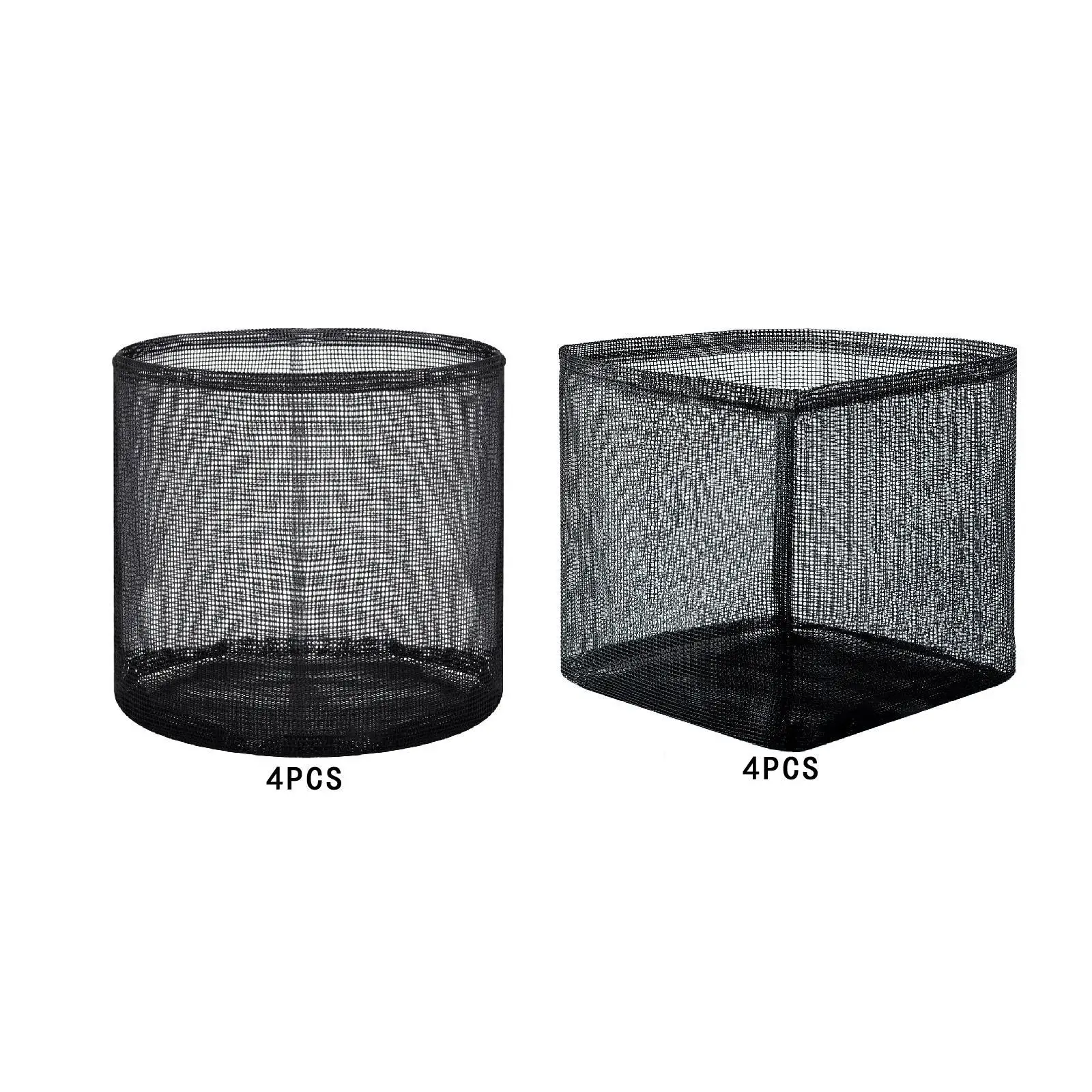 

4 шт. горшки для цветов, мешки для растений, корзины для цветов, мешки для посадки водного пруда
