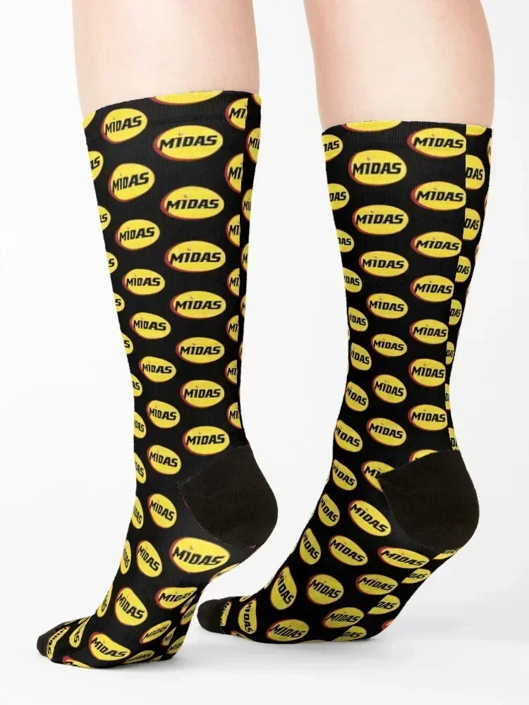 Top Fabulous Midas Design Socks Heating sock FASHION basketball Soccer Socks Women Men's