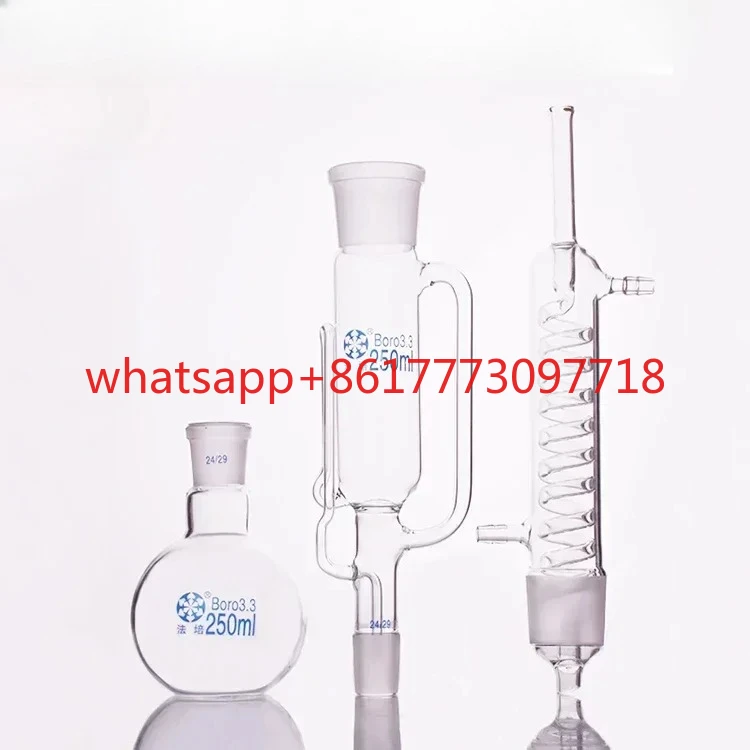 appareil-d'extraction-soxhlet-avec-condenseur-pique-et-joints-en-verre-moulu-capacite-du-flacon-100-150-250-500-1000-2000-ml