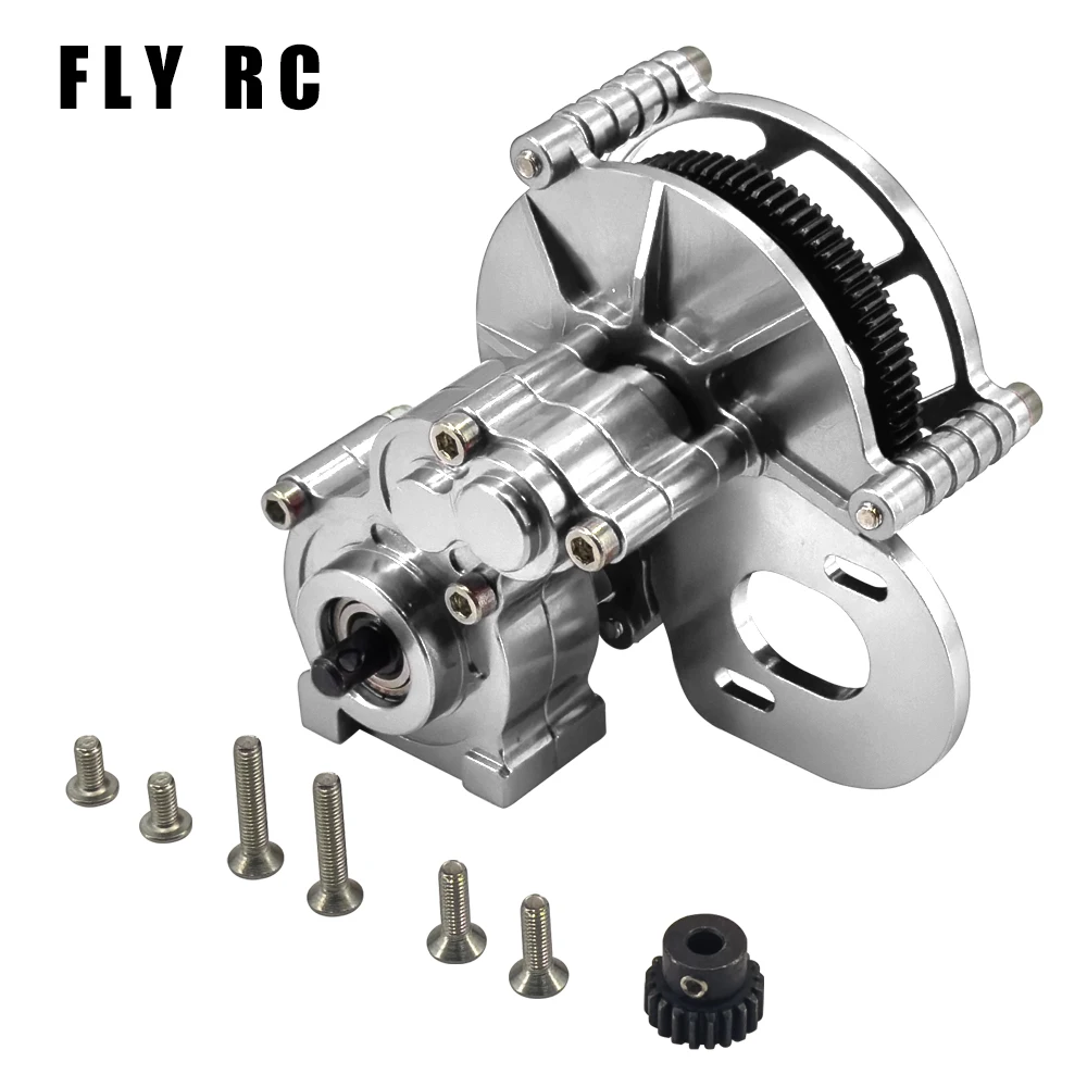 Zestaw skrzyni biegów z metalową przekładnią do modernizacji Axial Scx10 scx10 ii 2 gąsienica rc Akcesoria samochodowe 1/10