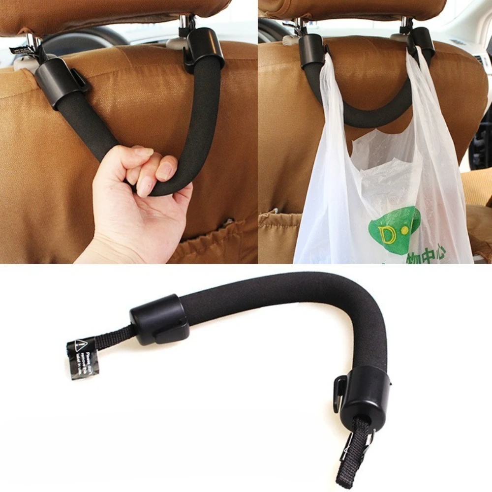 Car Seat Back Hook, Multifunctional Storage Hook, Car Armrest, Safety Grab Bar for Seniors, Car Accessories