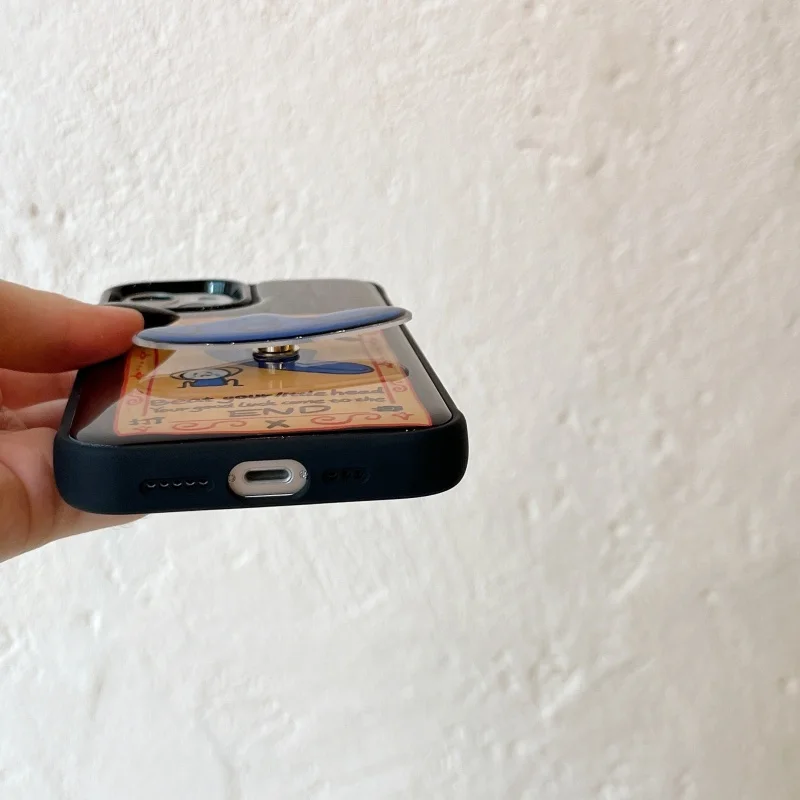 Hong Kong Beat villain Slippers Phone Case for iPhone 13 14 15 16 Pro Max 16pro 15pro babouche Buffer shockproof Cover