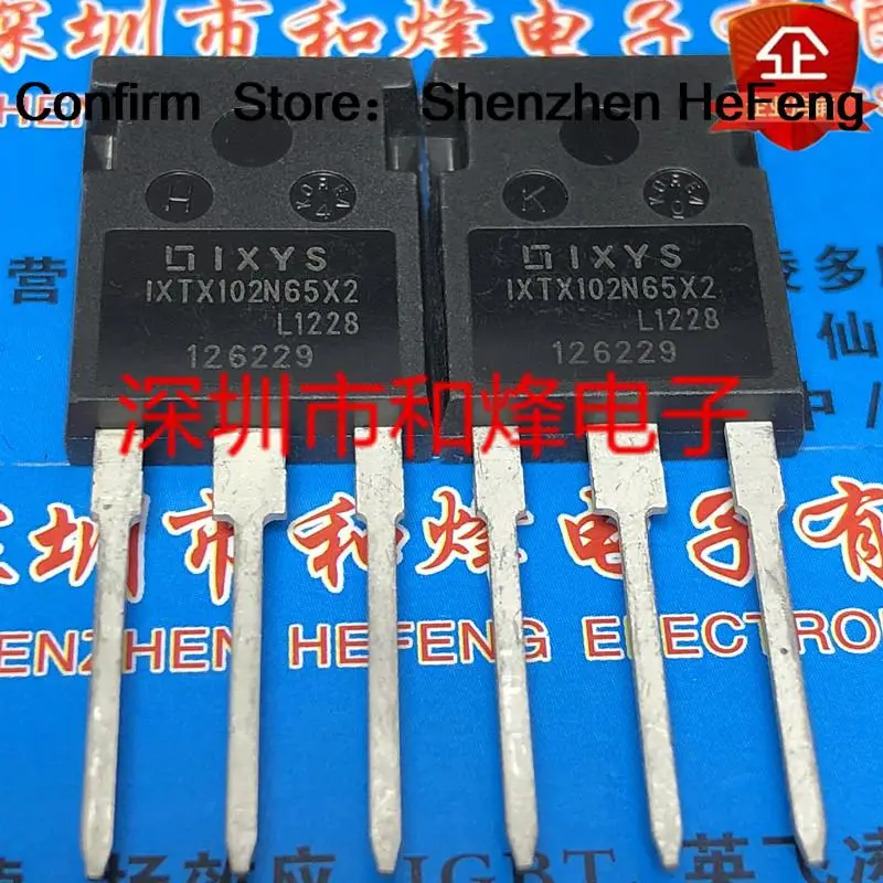 5PCS-10PCS IXTX102N65X2  TO-247 650V 102A    NEW AND ORIGINAL ON STOCK