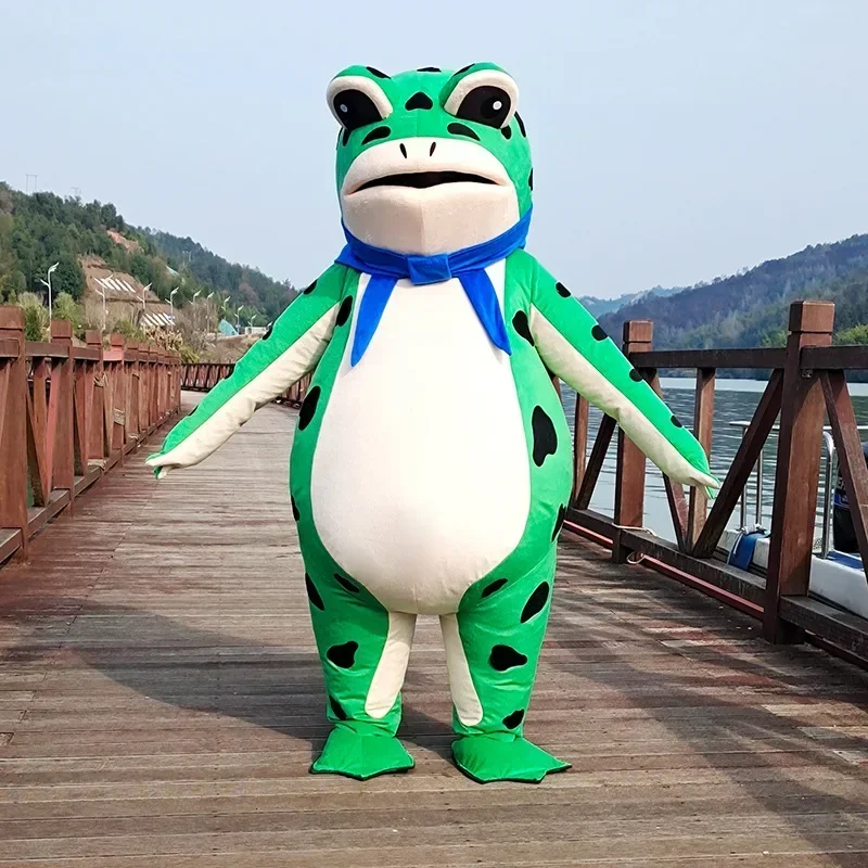 New Hop Into The Party With This Inflatable Frog Costume For Cosplay Kawaii Birthday Surprise Children Gift