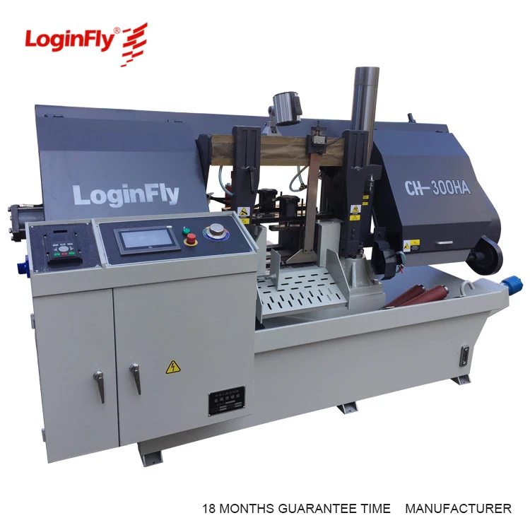 automatic horizontal metal cutting machinery band saw cnc cutting machine