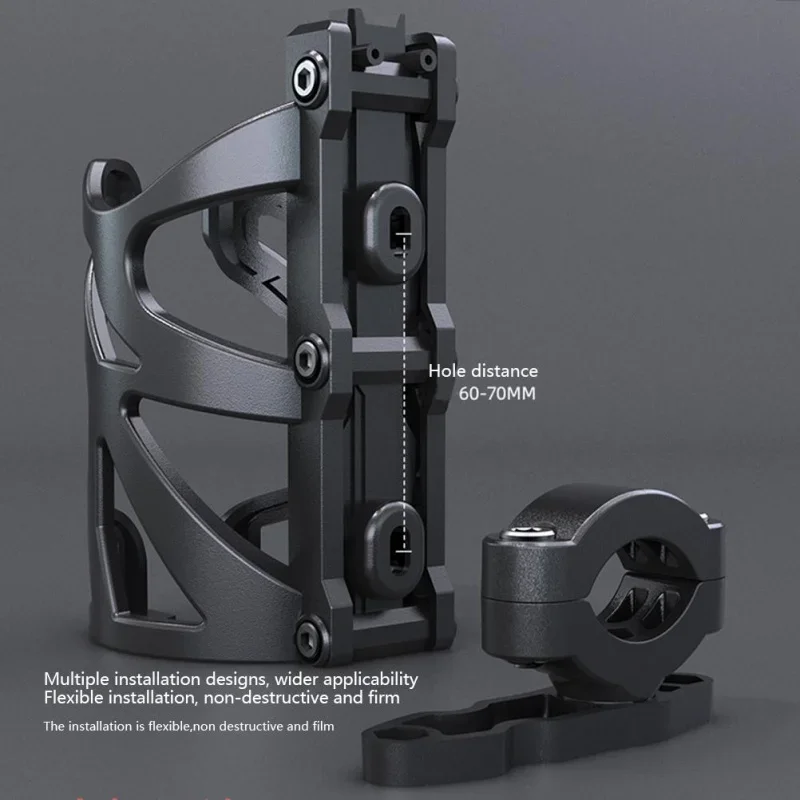 

Легкий держатель для стакана с водой из алюминиевого сплава для велосипеда, прочная клетка для напитков с винтами и инструментом в комплекте для езды на велосипеде