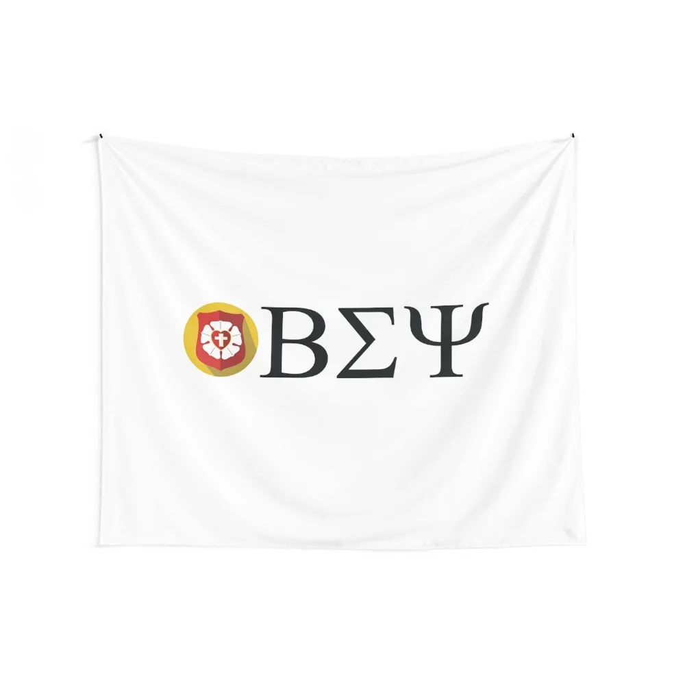 Beta Sigma Psi - badge Tapestry Room Decor Aesthetic Home Decorators Home Supplies Wall Decoration Tapestry