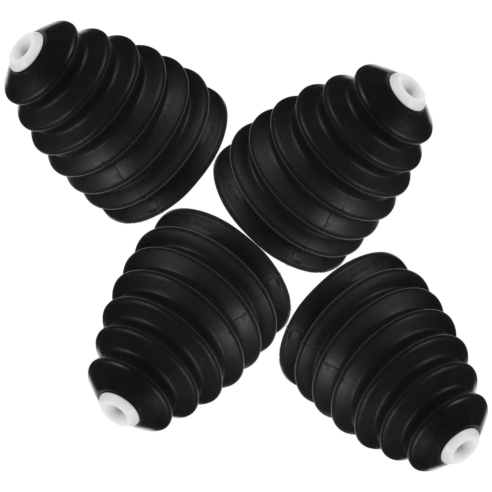 

4Pcs Heavy Duty Drill Dust Collector Cover for Electric Hammer Percussion Drill - Scalable Silicone Cover Prevents Dust Spread