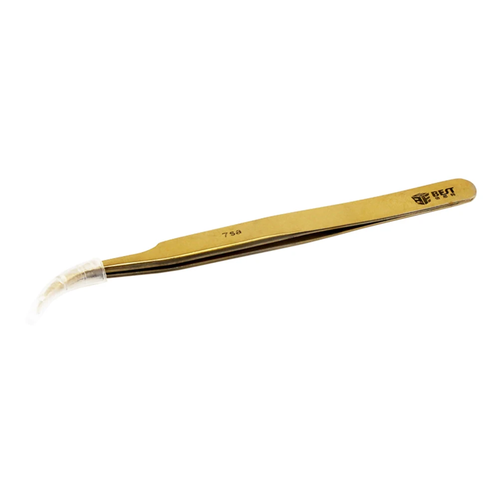 Anti-static Tweezers Stainless Steel Forceps Eyelash Extension Tweezers Electronic Set Phone Logic Board Maintenance Tweezers