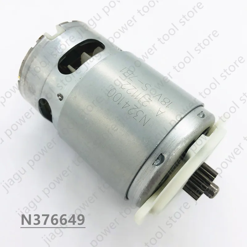 Dc 18V Metalen Motor N376649 18 Tanden Voor Dewalt Dcd776 Accuboorschroevendraaier Elektrisch Gereedschap Accessoire