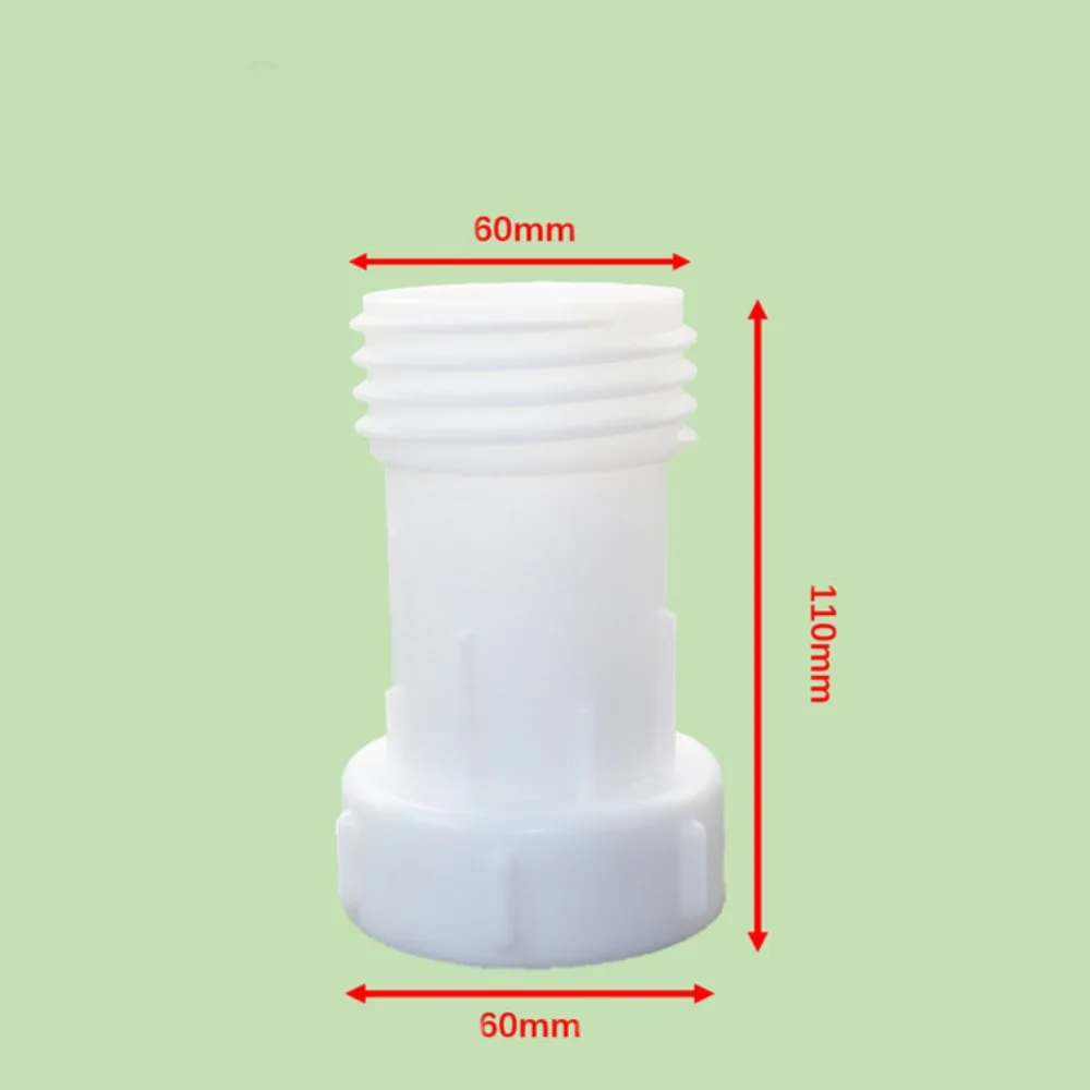 Professional 60mm Diameter Barrel Extension Joint S60x6 Universal IBC Outlet Extension Durable IBC Hose Adapter Gardening