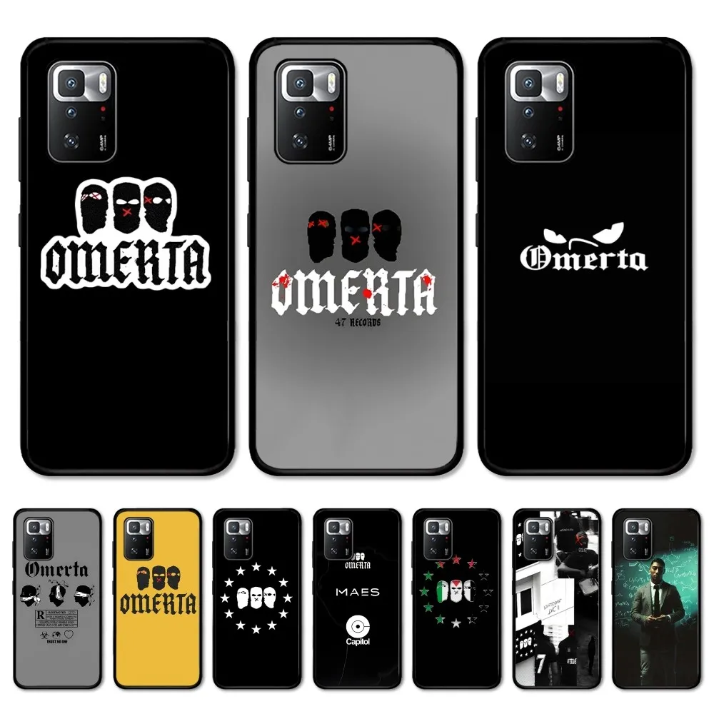 Omerta M-Maes Phone Case For Redmi Note 4 X 5 A 6 7 8 T 9 9S 10 11 11S 11Epro Poco M3 Pro