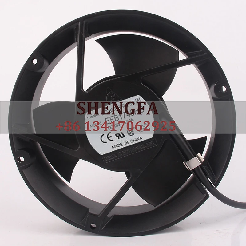 

Delta Case Fan Dual Ball Bearing EFB1748HG 172*150*50MM 48V 0.53A 17251 Full Circle Communication Equipment Cooling Fan