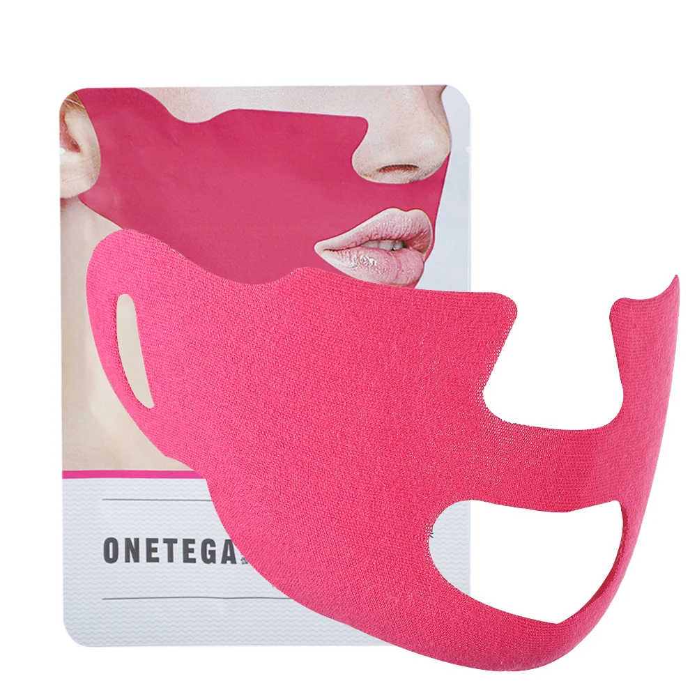 

Face Lift Slimming Mask Ear-Hanging Mask for Women and Men Hydrating V Line Chin Up Bandage V Shaped Sheet Mask 1/3Pcs
