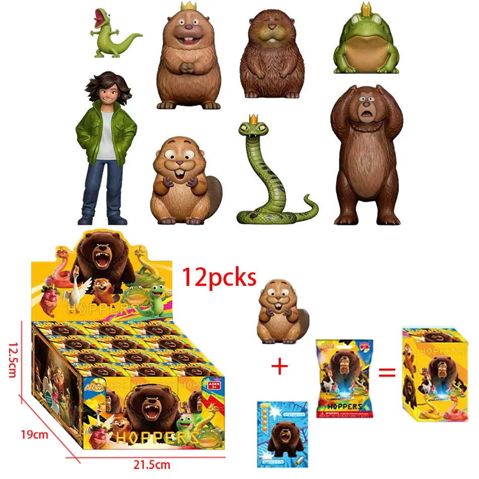 2026 Anime Hoppers Mabel/King George/Burgemeester Jerry/blind box Actionfiguren Speelgoed Poppen Speelgoed Cadeau voor Kinderen