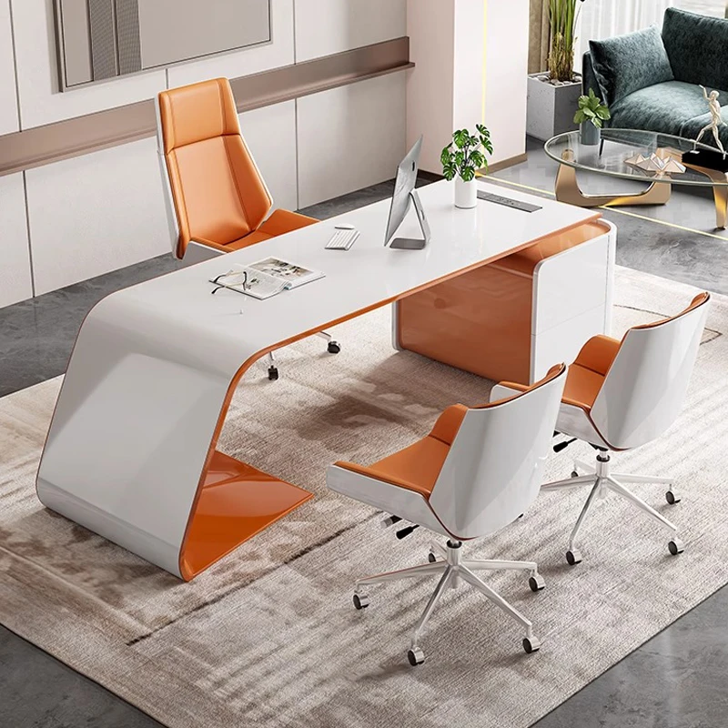 Office Executive Desk Ceo Desk Boss  Customizable Color Hot Selling Fashion