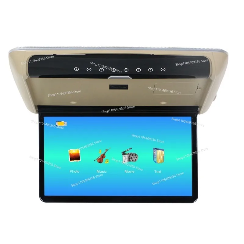 For 11.6/12. 2/13.3/14/15.6 Inch Ceiling MP5 Monitor High Definition Car Ceiling Ceiling Monitor