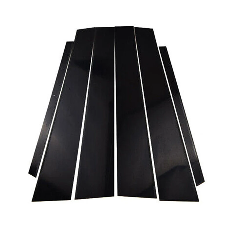 Glossy Black Car Window Door Pillar Posts Stickers Covers Trim Decal for Nissan Altima 2008 2009 2010 2011 2012 view 2