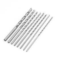 Extra Long High Speed Steel Drill Bit Sets Straight Shank Drill Bit Tool Wood Drill Bit Set For Wood Hole Cutter Wood Drilling
