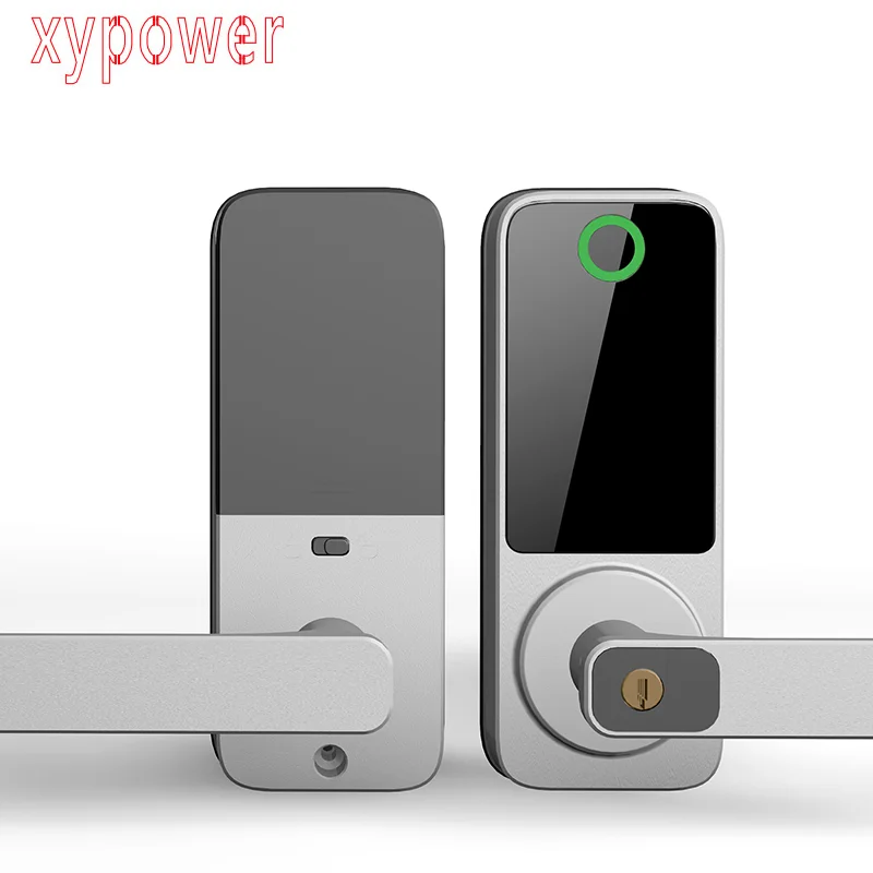 XY Smart Lock with password App Unlock  limited time unlock, Keyless Entry Door Lock with Touchscreen Keypads Easy to Install,