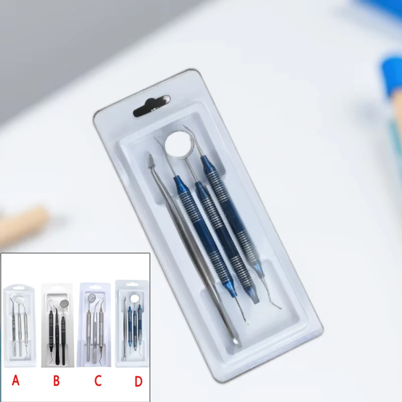 

Набор для чистки полости рта, скребок, зеркальный скалер, набор для удаления налета, уход за нержавеющей стали, высокотемпературные инструменты для ухода за полостью рта для стоматолога