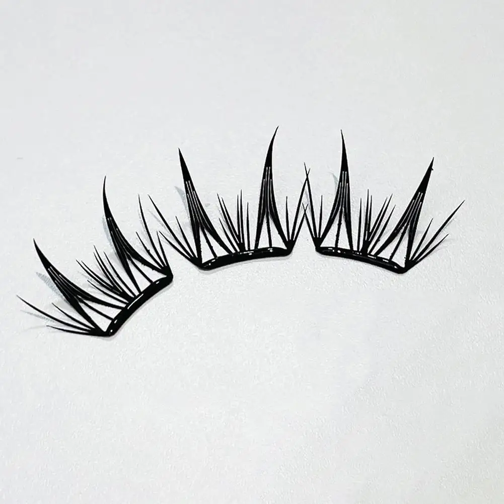 Segmented Eyelash Extensions Glue-Free Cluster Eyelash Self-adhesive Eyelash Grafting Beauty Makeup Single Cluster False Lashes