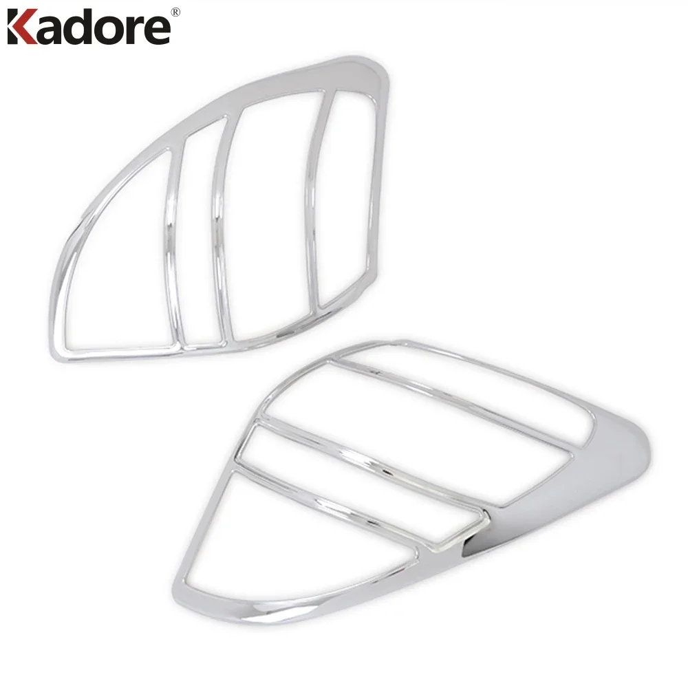 For Toyota RAV4 RAV 4 2009 2010 2011 Chrome TailLight Cover Trim Rear Lamp Light Frame Car Exterior Styling Accessories