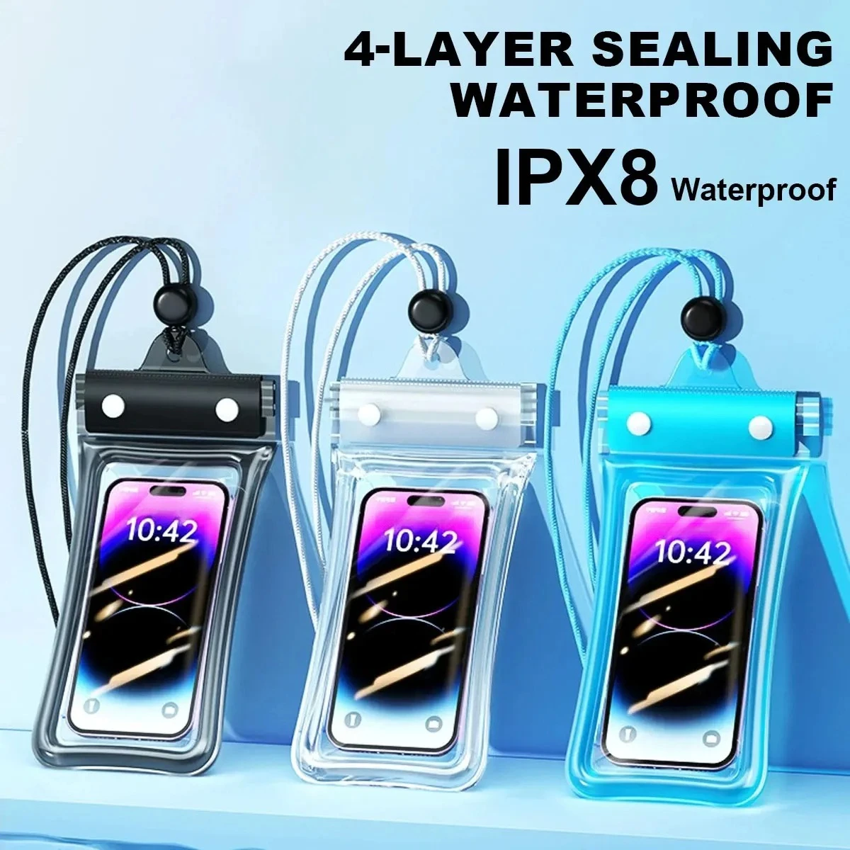 Dry Bag Waterproof - Floating Waterproof Phone Case Full View